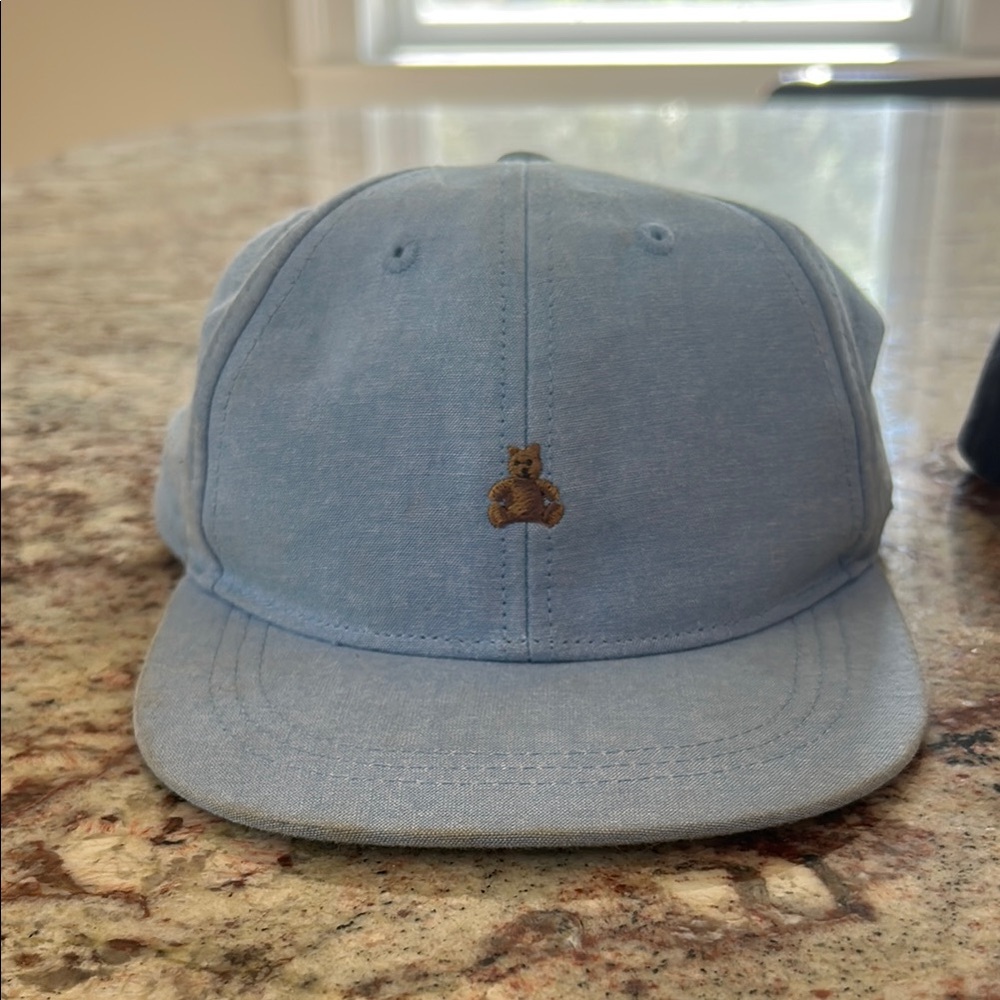 Light Blue Cap with Bear Embroidery from gap kids